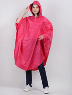 Load image into Gallery viewer, SUZY PONCHO RED Evershine