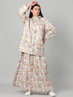 Load image into Gallery viewer, ELSA SKIRT TOP WHITE