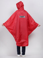 Load image into Gallery viewer, SUZY PONCHO RED Evershine