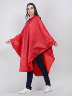 Load image into Gallery viewer, SUZY PONCHO RED Evershine