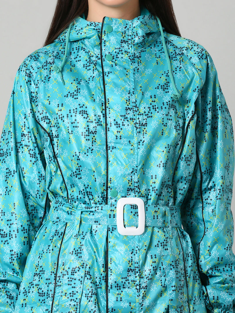 DIANA R/S  COAT ARTIC BLUE