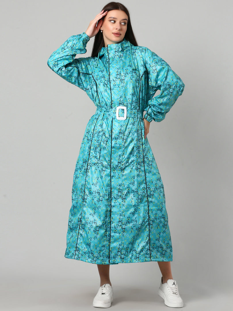 DIANA R/S  COAT ARTIC BLUE