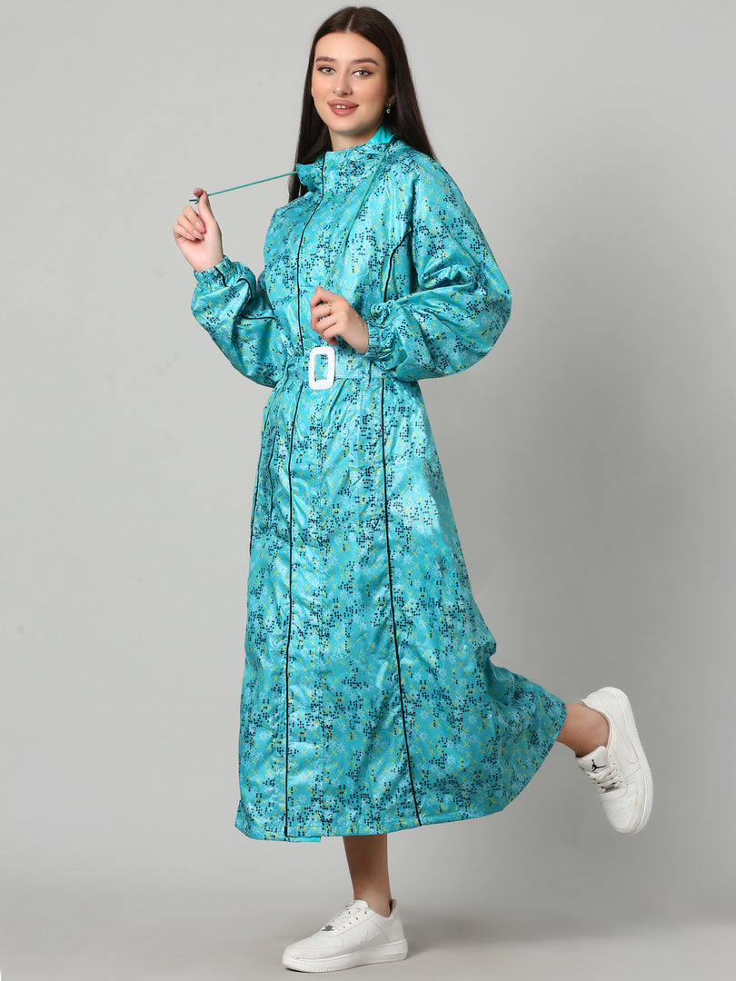 DIANA R/S  COAT ARTIC BLUE