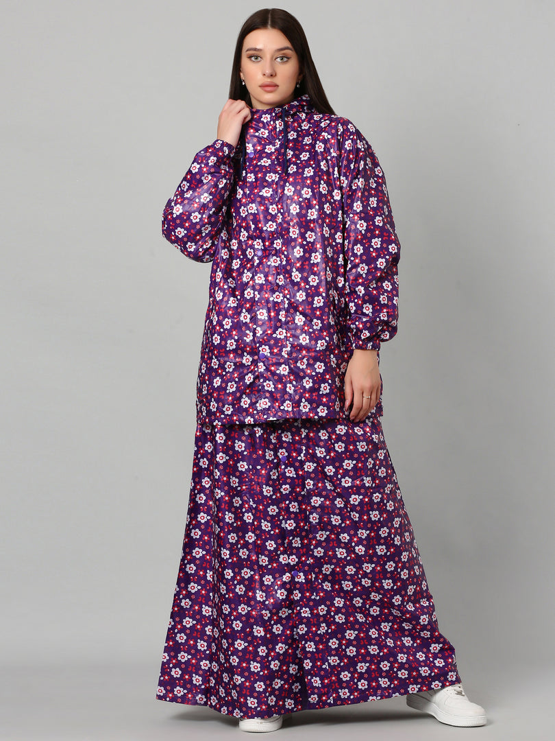 ELSA SKIRT TOP PURPLE