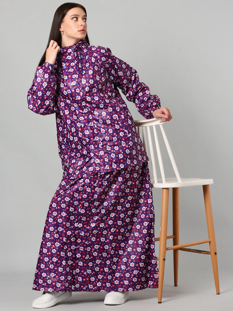 ELSA SKIRT TOP PURPLE