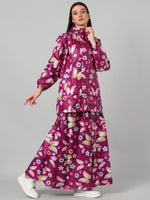 Load image into Gallery viewer, ELSA SKIRT TOP MAGENTA
