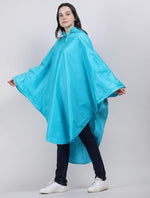 Load image into Gallery viewer, SUZY PONCHO BLUE
