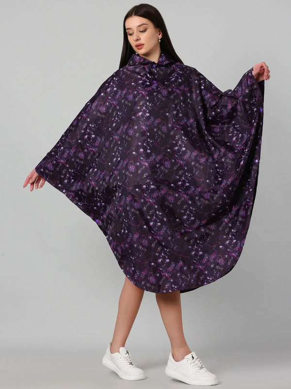 LILY PONCHO VOILET Evershine