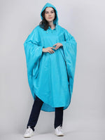Load image into Gallery viewer, SUZY PONCHO BLUE

