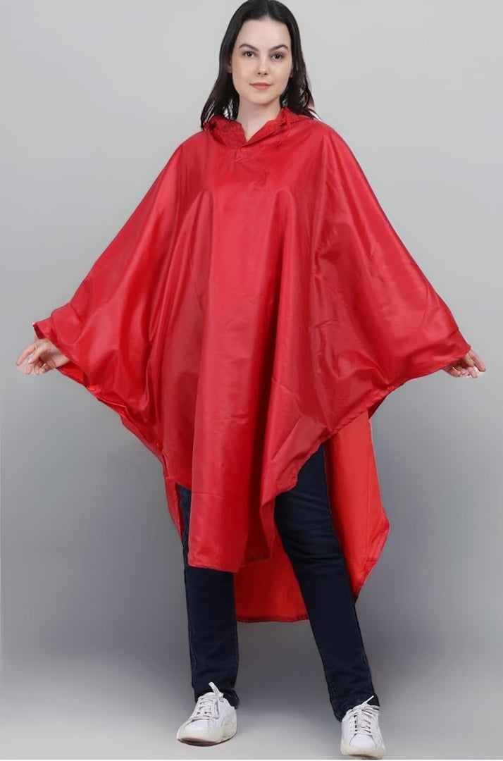 SUZY PONCHO RED