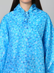 LILY PONCHO BLUE